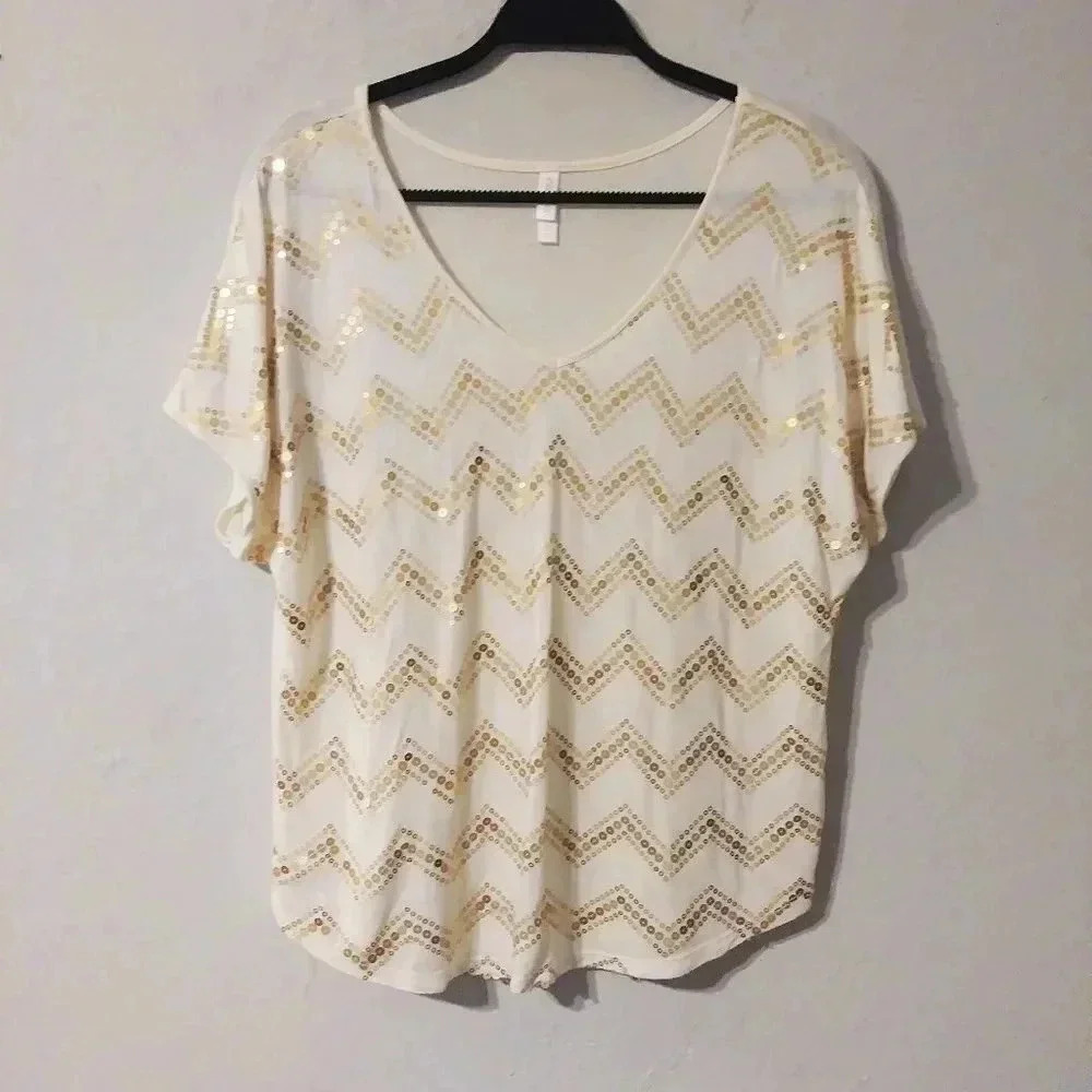 Xhilaration Textured Pullover Top Size‎ Medium